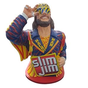Randy Savage RARE Slim Jim Macho Man Display Collector Series 2021 No Box